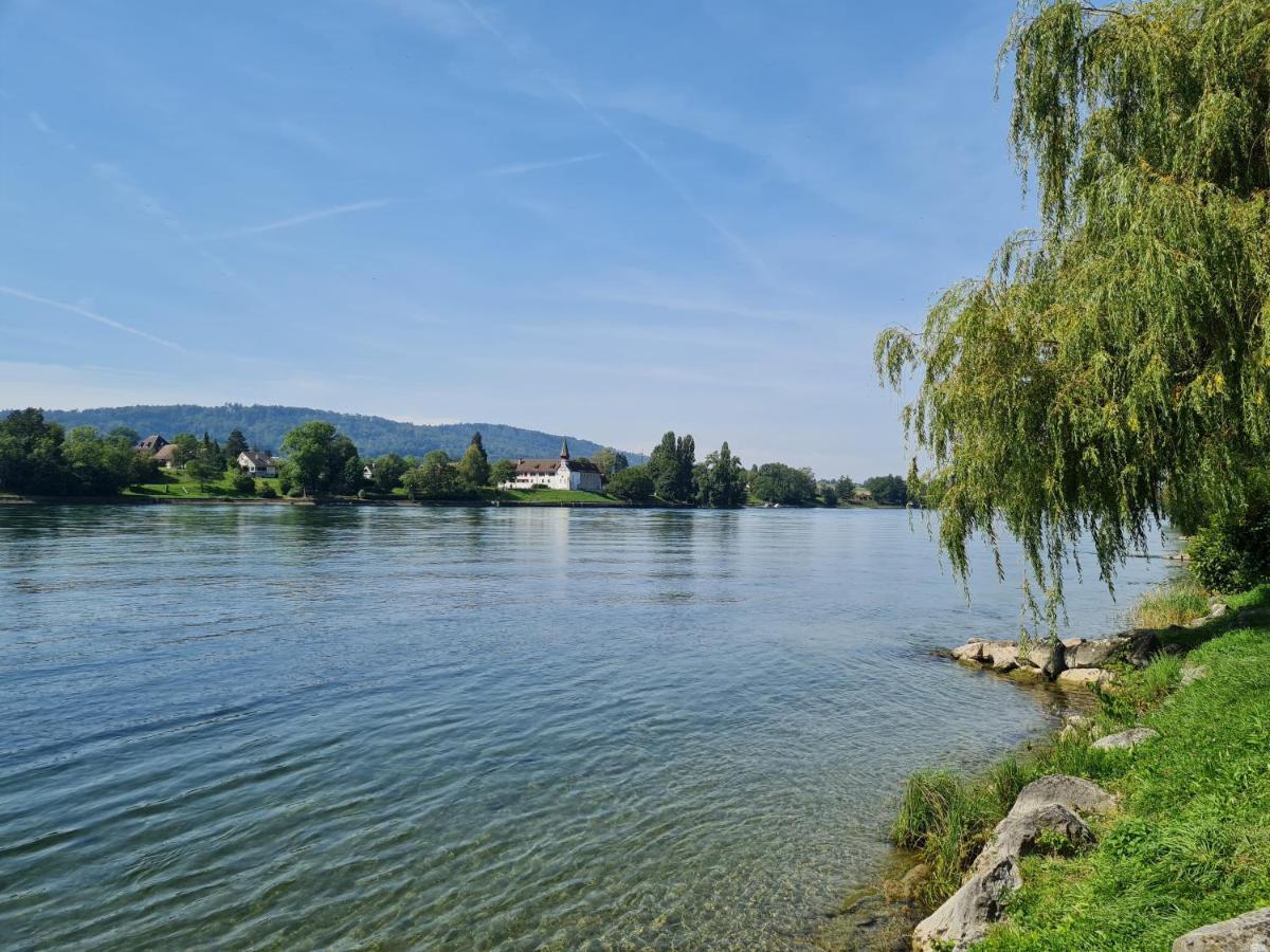 Ferienwohnung Rheinblick In Buesingen -Keine Monteure- Busingen Exterior photo